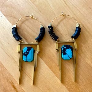 Western inspired Statement Earrings